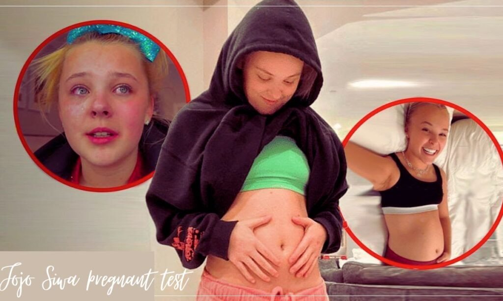 Jojo Siwa pregnant test