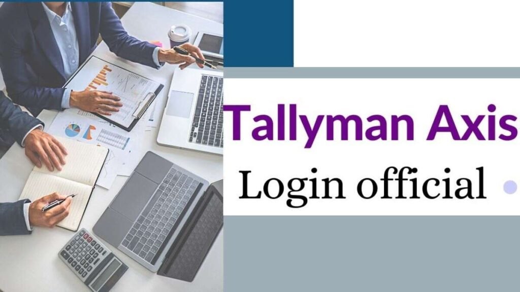 Tally Man Axis Bank login