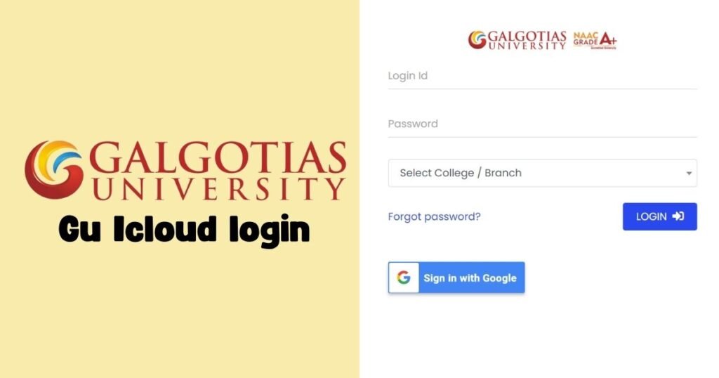 Gu icloud
